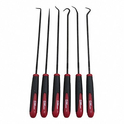 ULLMAN DEVICES CHP6LP Hook/Pick Set Steel Ergonomic 9 3/4 L