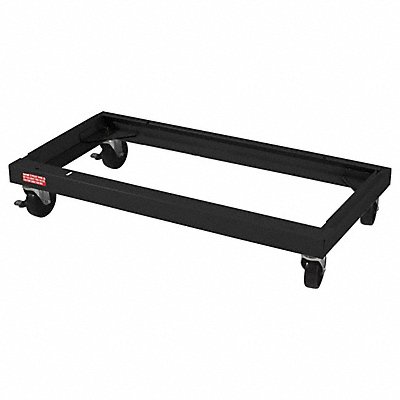 TENNSCO CK18BLK Castor Kit Carbon Steel Blk 18 Dx36 W