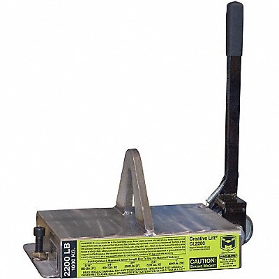 MAG-MATE CL2200 Lifting Magnet 2200 lb Flat Cap 11 1/4 L