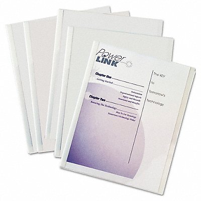 C-LINE 32457 Cover Report 11x8.5 Clear PK50