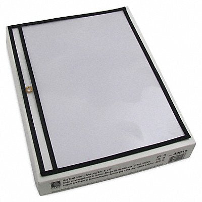 C-LINE 49912 Holder Open Side 9x12 Clear PK25