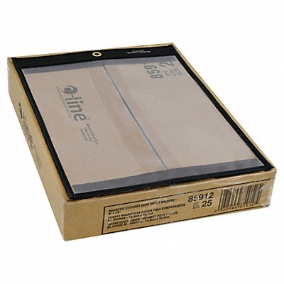 C-LINE 85912 Shop Ticket Hold Magnetic Stitched PK25