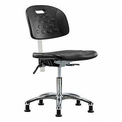 GRAINGER BRCLRHPDHCHCRT1A0RGBLK Poly CR Chair Desk Tilt Glides Blk