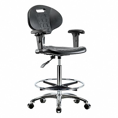 GRAINGER BRCLRTPHBCHCRA1CFCCBLK Erie Poly CR Chr Hi AA FR Cast Blk