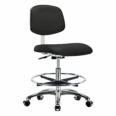 GRAINGER BRCLRVMBCHCRCFCC8540 CR Vinyl Chr Chrome Med FR Cast Blk