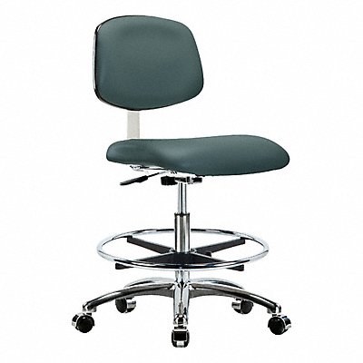 GRAINGER BRCLRVMBCHCRCFCC8546 CR Vinyl Chr Med FR Cast Blue