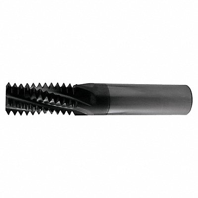 CLEVELAND C95069 Carbide Thread Mill: Carbide, TiAlN, 4 Flute, 1/4-19 Thread Size, 0.3120 in Cutter Dia
