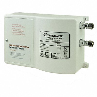 CHRONOMITE INSTANT-FLOW MICRO CM12L240110F Electric Tankless Water Heater 240V
