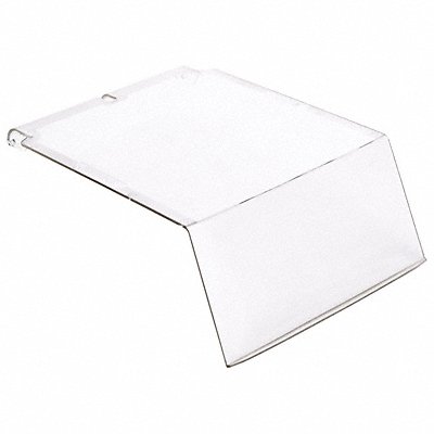 QUANTUM STORAGE SYSTEMS COV239 Lid Crystal Styrene 10 in L 6 9/16 in W