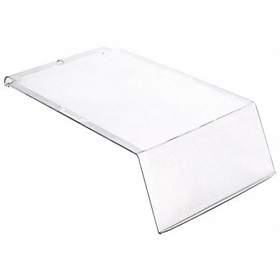QUANTUM STORAGE SYSTEMS COV240 Lid Crystal Styrene 14 in L 6 9/16 in W