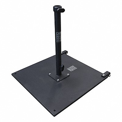 CALIFORNIA UMBRELLA CRL100BLACK Umbrella Base Black Steel