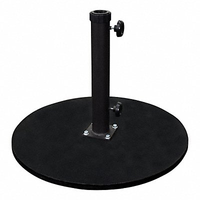 CALIFORNIA UMBRELLA CRLY903BLACK Umbrella Base Black Steel