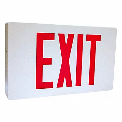 SURE-LITES CX61WH Exit Sign White Single Sided