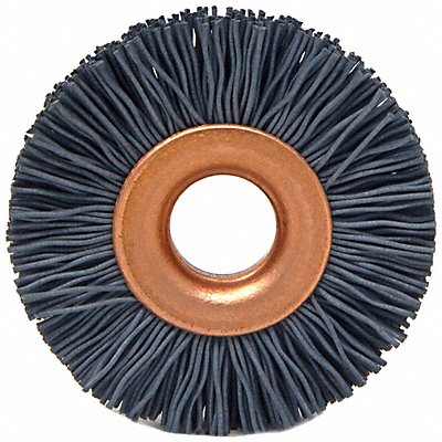 BRUSH RESEARCH MFG. CY1500SC Wheel Brush 1 in dia 0.018 inWire