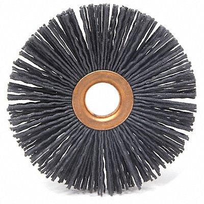 BRUSH RESEARCH MFG. CY4120SCF Wheel Brush 4 dia Abrasive Nylon