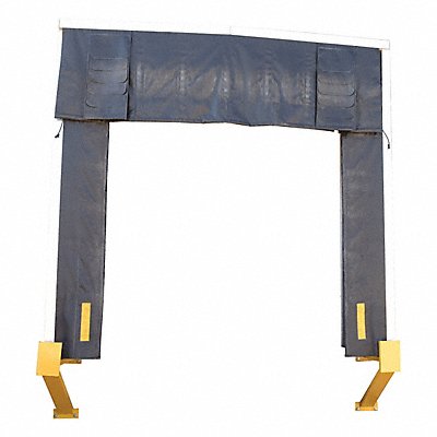 GRAINGER D75024 Dock Shelter 24 In For 10 Ft Doors