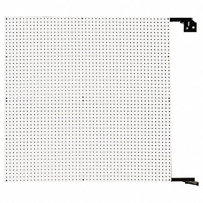 TRITON PRODUCTS D1W 48 x 48 XtraWall HDF Pegboard White