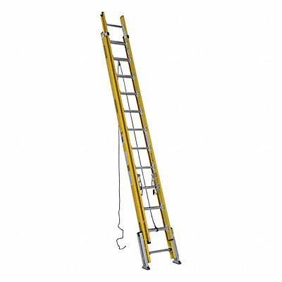 WERNER D71242LV Extension Ladder Fiberglass 24 ft IAA