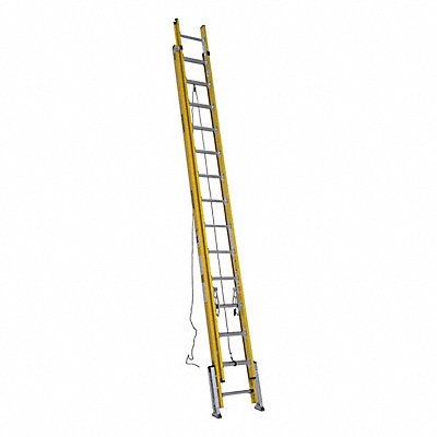 WERNER D71282LV Extension Ladder Fiberglass 28 ft IAA