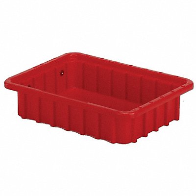 LEWISBINS DC1025Red Divider Box Red HDPE 12