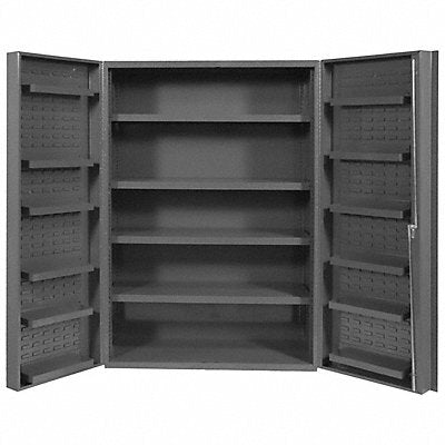 DURHAM MFG DC364S12DS95 Bin Cabinet 72 x36 x24 Grey 0Bns