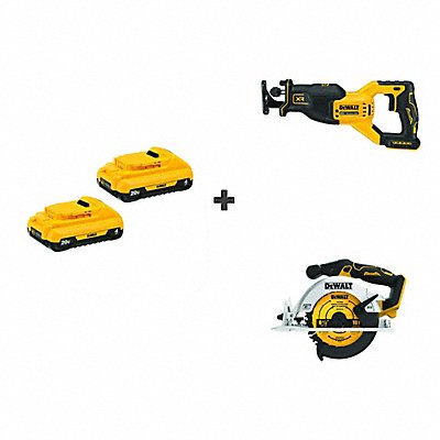 STANLEY BLACK  DECKER DCB2402DCS382BDCS565B MAX 20V COMPACT 4Ah DUAL PACK