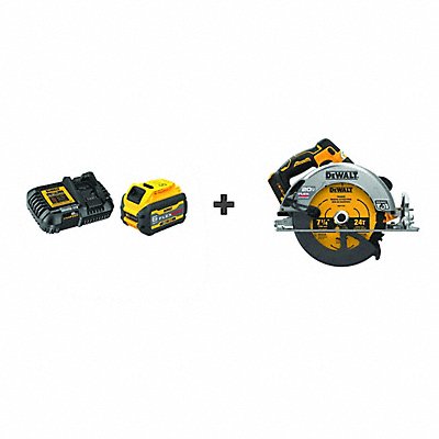DEWALT DCB606CDCS573B DEWALT Cordless 6ah Battery with Charger