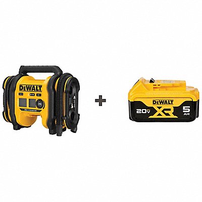 DEWALT DCC020IBDCB205 MAX Inflator 20V w/ Battery