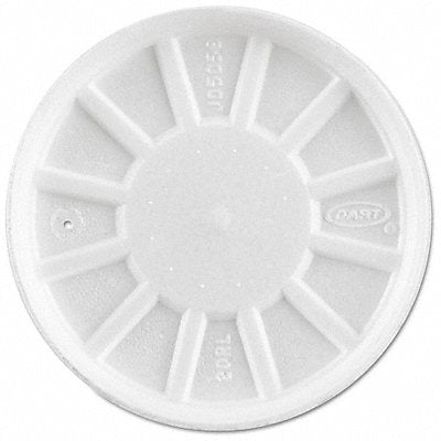 DART 20RL Disp Hot Cup Lid 6 oz -32 oz White PK500