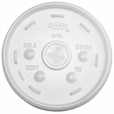 DART 20SL Disp Hot/Cold Cup Lid 5 oz-32 oz PK1000