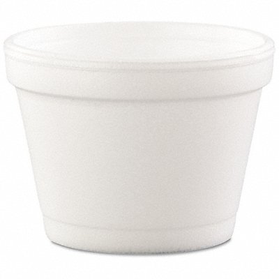 DART 4J6 Disp Carry-Out Ctnr 4 oz WH PK1000