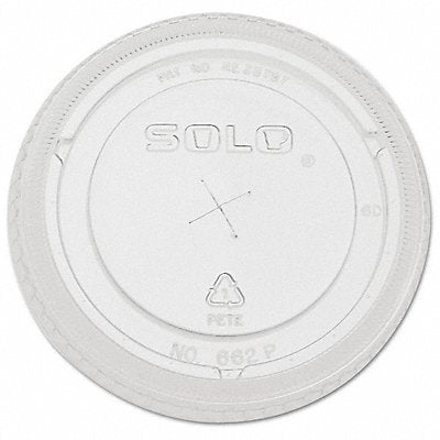DART 662TS Disp Cold Cup Lid 9 oz-20 oz Clear PK100