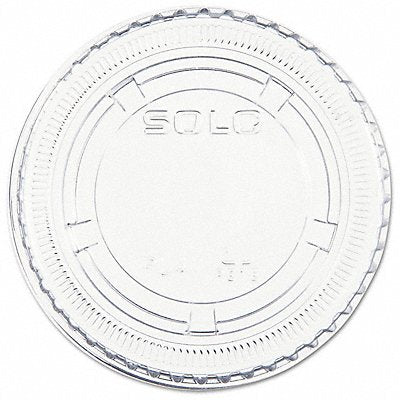 SOLO CUP DCCPL4N Disp Portion Cup Lid Clear PK2500