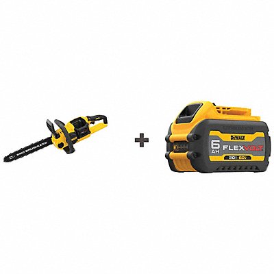 DEWALT DCCS670BDCB606 Cordless Chain Saw Lithium Ion 16 Bar L