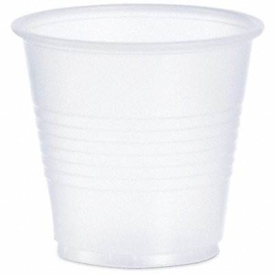 GRAINGER Y35 Disp Cold Cup 3.5 oz Translucent PK2500