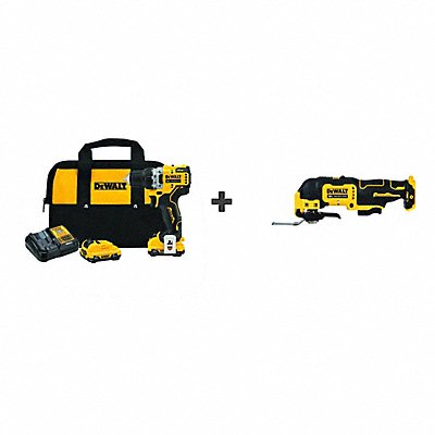 STANLEY BLACK  DECKER DCD701F2DCS353B MAX 12V DRILL DRIVER KIT