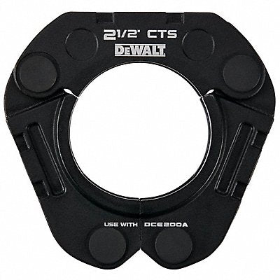 DEWALT DCE201212 Press Jaw Copper SS 2 1/2 in Pipe