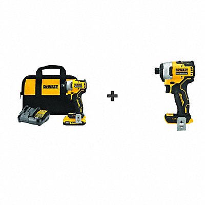 DEWALT DCF809D1DCF809B DEWALT 20V MAX ATOMIC IMPACT DRIVER 2AH
