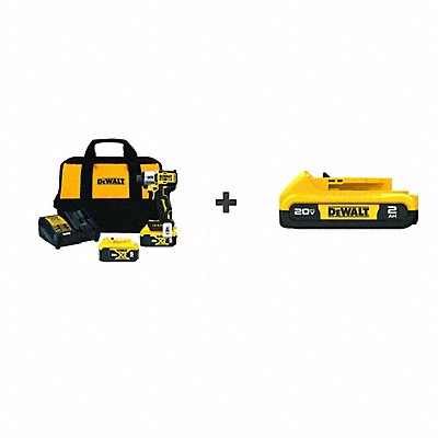 DEWALT DCF845P2DCB203 XR IMPACT DRIVER KIT 20V