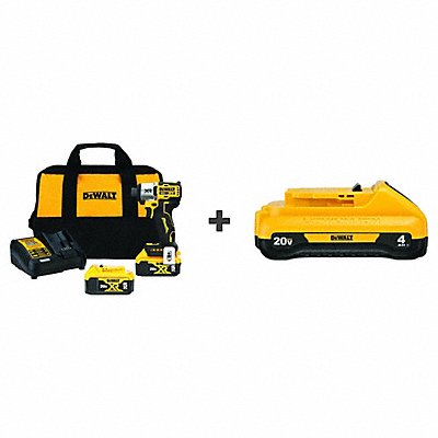 DEWALT DCF845P2 Cordless Impact Driver Kit Battery