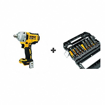 DEWALT DCF892BDW22812 Cordless Impact Wrench 2000 RPM 20VDC
