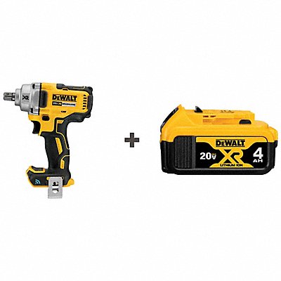 DEWALT DCF896BDCB204 Impact Wrench Cordless Compact 20VDC