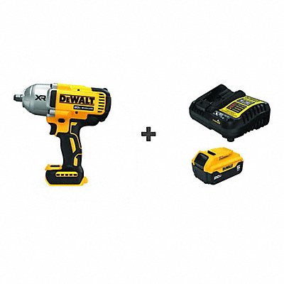 DEWALT DCF900BDCB205C DEWALT 20V IMPACT WRENCH BONUS BATTERY