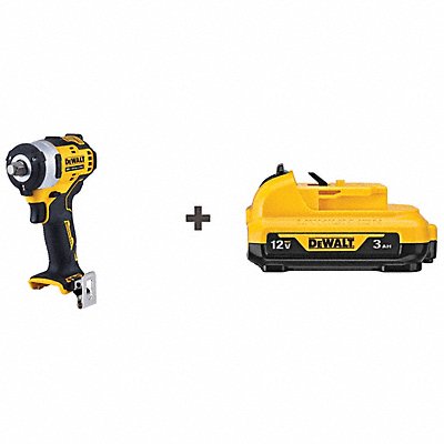 DEWALT DCF901BDCB124 Cordless Impact Wrench Bonus Battery