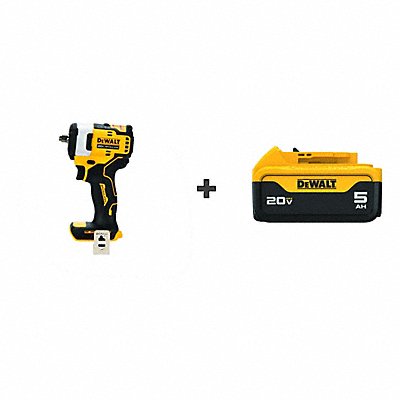 DEWALT DCF913BDCB205 Cordless Impact Wrench 400 ft-lb 3/8 in