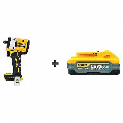 DEWALT DCF921BDCBP520 Cordless Impact Wrench w/BONUS BATTERY