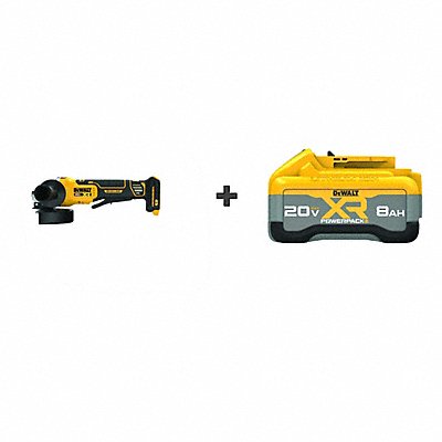DEWALT DCG410BDCB2108 DEWALT 20V Grinder BONUS BATTERY