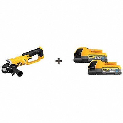 STANLEY BLACK  DECKER DCG412BDCBP0342 Cordless Grinder 20V 4 1/2 Battery