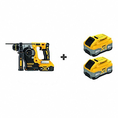 DEWALT DCH273P2DCB21082 DEWALT 20V SDS Hamme BONUS BATTERY 2PK