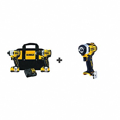 DEWALT DCK221F2DCF901B Cordless Combo Kit 12V BONUS TOOL